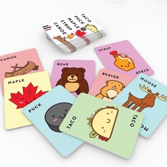 taco puck maple syrup canoe card game - Picture 4 of 4